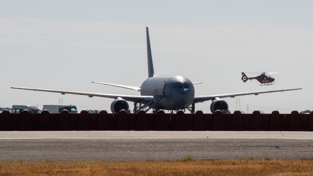 Various helicopters take part in UC25 at Travis AFB