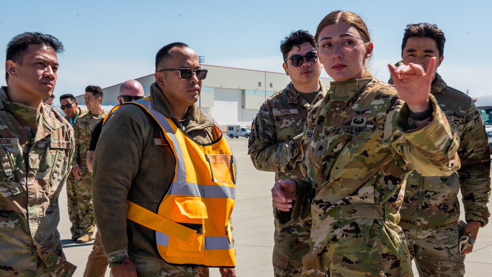 Various helicopters take part in UC25 at Travis AFB