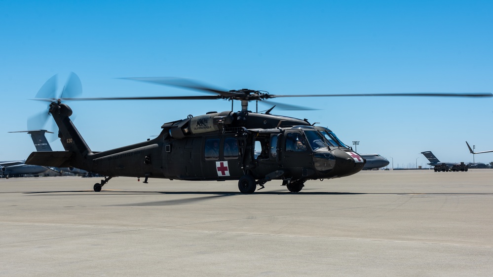 Various helicopters take part in UC25 at Travis AFB