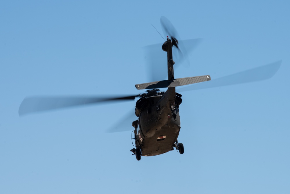 Various helicopters take part in UC25 at Travis AFB