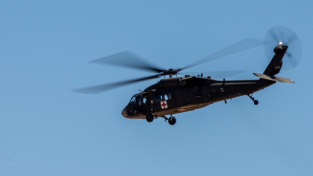 Various helicopters take part in UC25 at Travis AFB