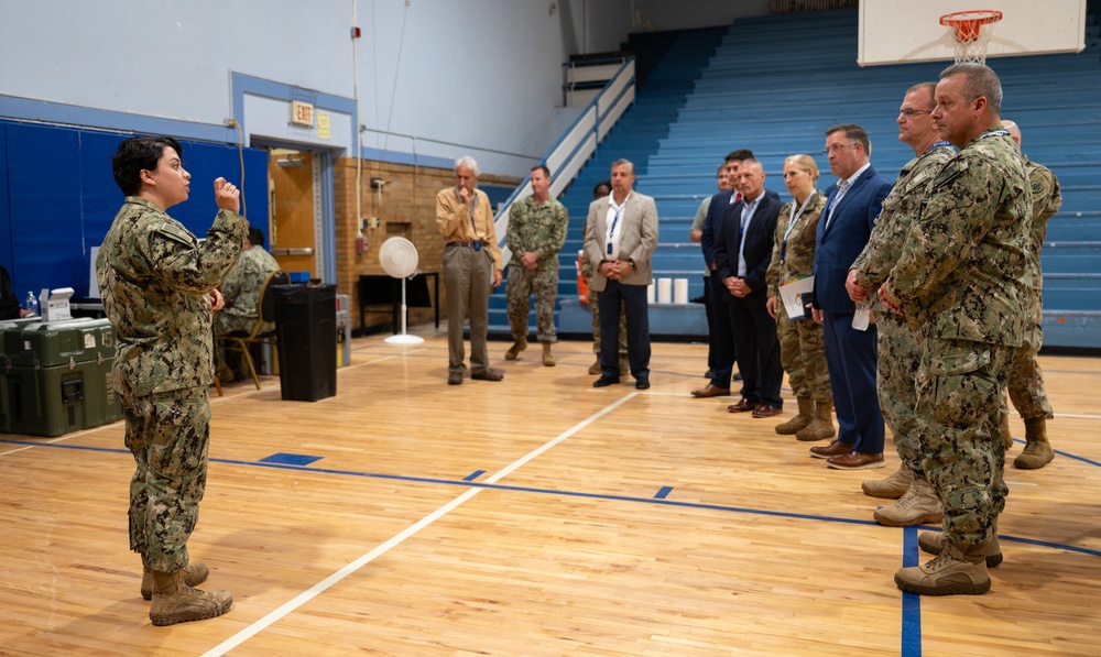 Operation Healthy Ellwood's Distinguished Visitor Day