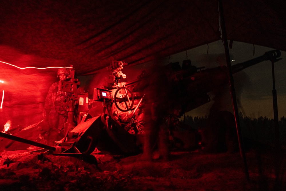 Devil Avalanche Artillery live-fire
