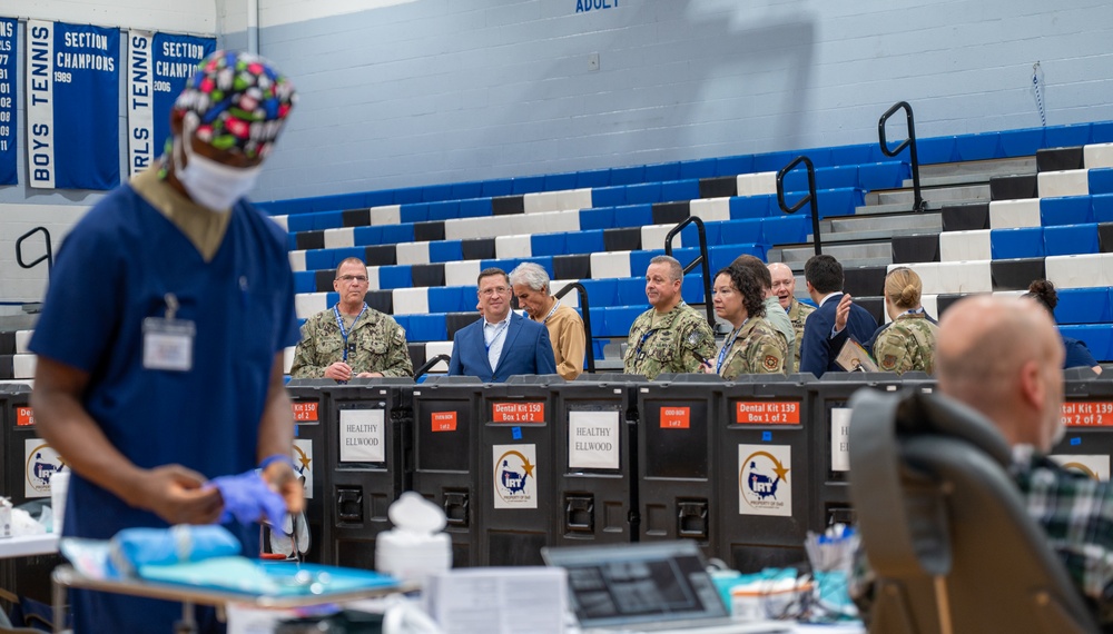 Operation Healthy Ellwood's Distinguished Visitor Day