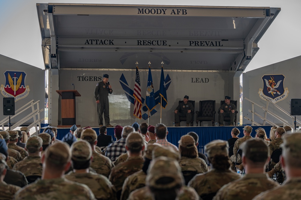 23 Wing change of command 2025