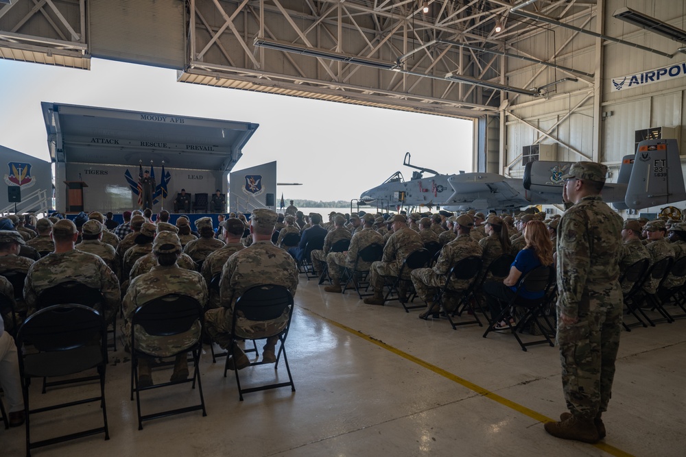 23 Wing change of command 2025