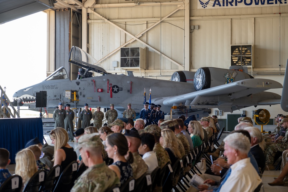 23 Wing change of command 2025