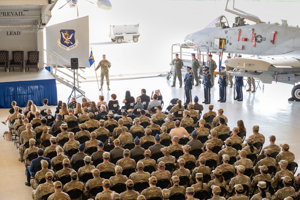 23 Wing change of command 2025