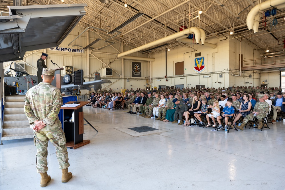 23 Wing change of command 2025