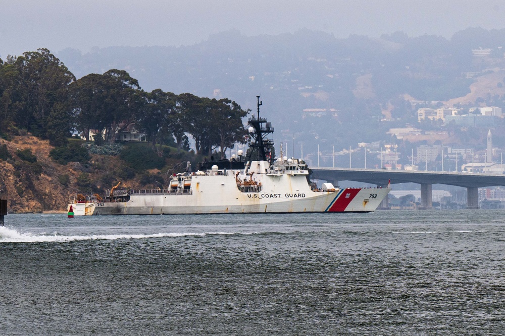 Coast Guard Cutter Stratton returns home following 134-day Western Pacific patrol