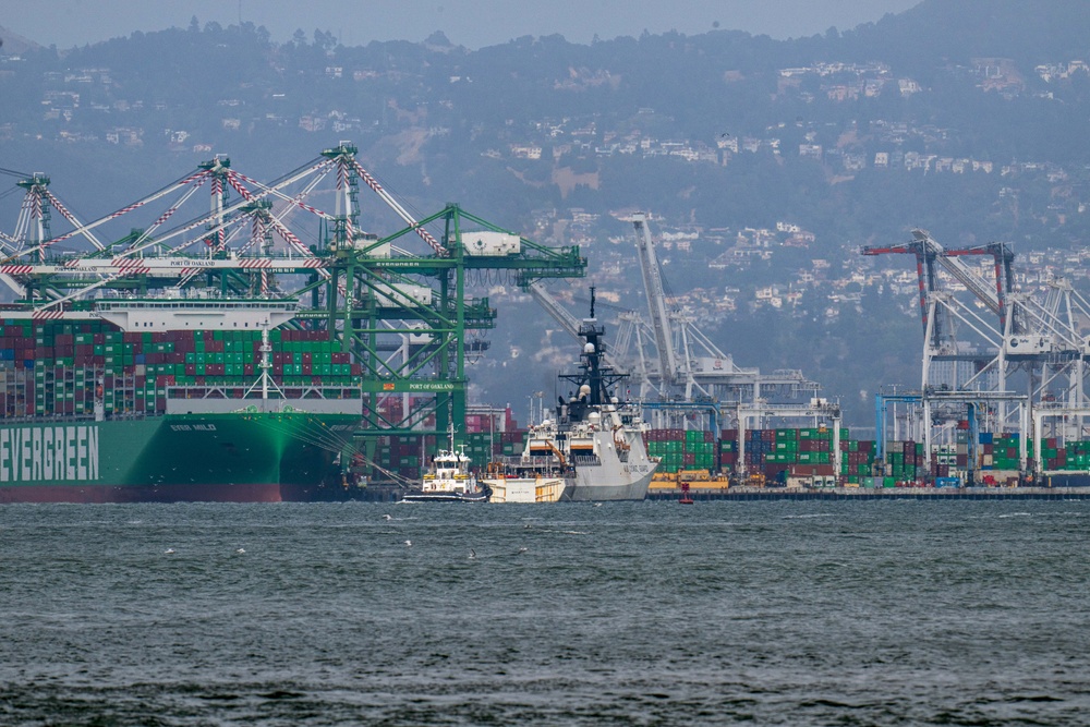 Coast Guard Cutter Stratton returns home following 134-day Western Pacific patrol