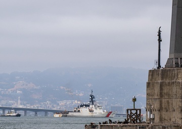 Coast Guard Cutter Stratton returns home following 134-day Western Pacific patrol