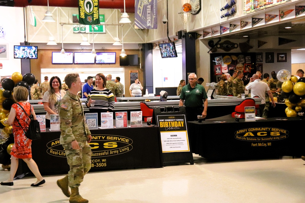 Fort McCoy celebrates Army Community Service’s 60th birthday with special community event