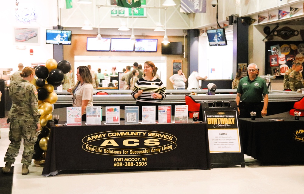 Fort McCoy celebrates Army Community Service’s 60th birthday with special community event