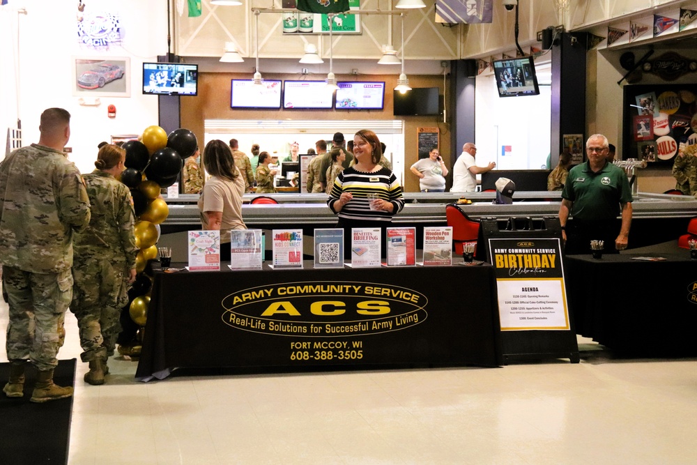 Fort McCoy celebrates Army Community Service’s 60th birthday with special community event