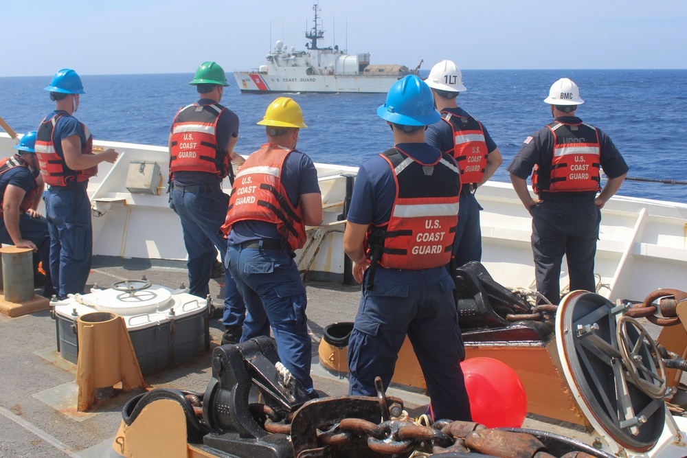 Coast Guard Cutter Vigorous conducts counter-migration patrol in the Windward Passage