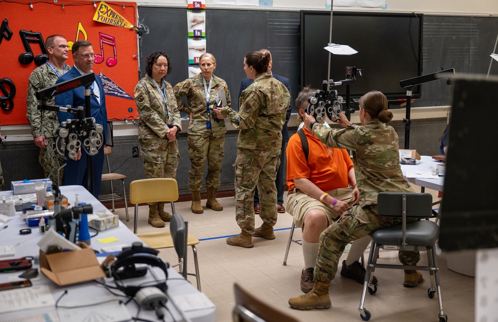 Operation Healthy Ellwood's Distinguished Visitor Day