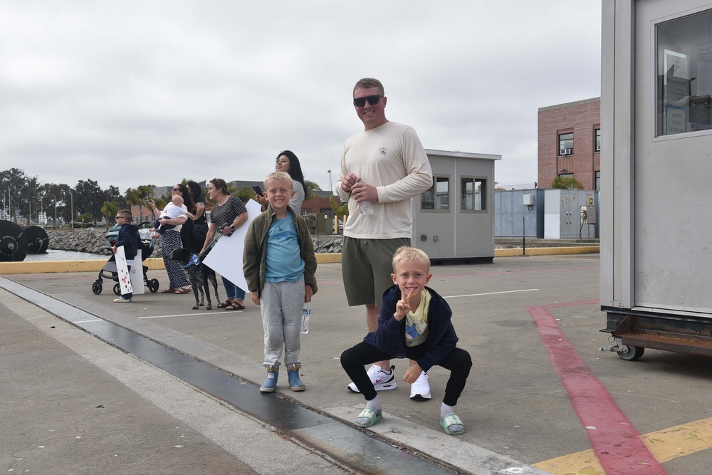 Coast Guard Cutter Stratton returns home following 134-day Western Pacific patrol