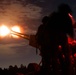 Gun Devils fire artillery at night during Devil Avalanche