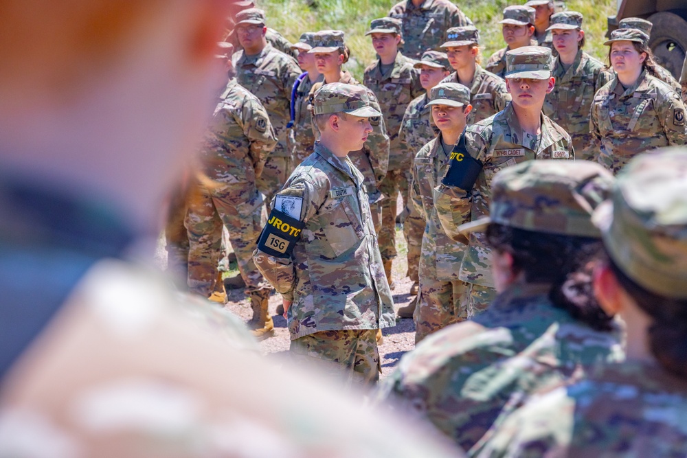Inspiration goes both ways as Wyoming National Guard hosts JROTC summer camp