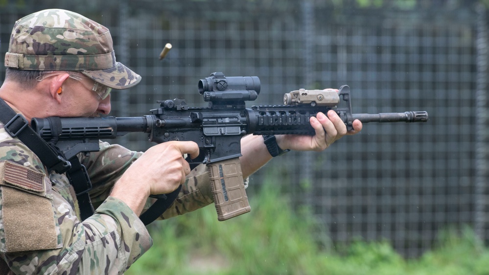 822nd Base Defense Squadron trains with Panamanian National Police