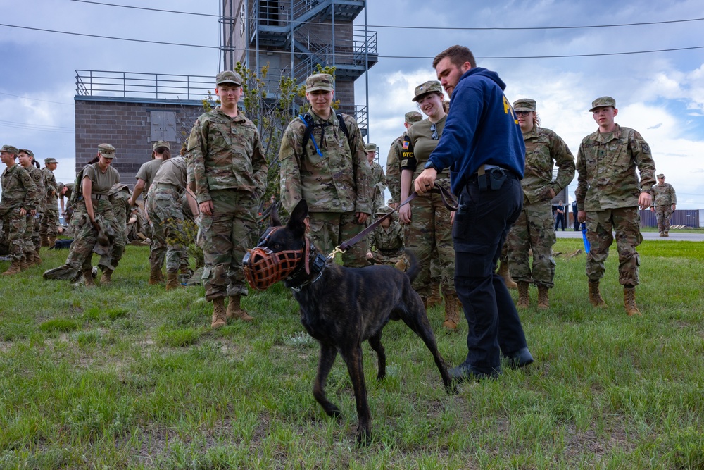 Inspiration goes both ways as Wyoming National Guard hosts JROTC summer camp