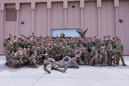 Inspiration goes both ways as Wyoming National Guard hosts JROTC summer camp