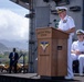USS Carl Vinson holds change of command
