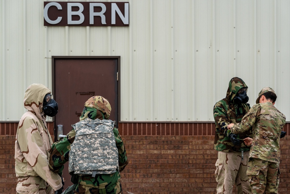 509 CES conducts CBRN training
