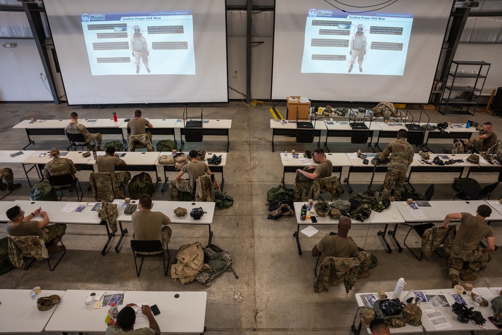 509 CES conducts CBRN training