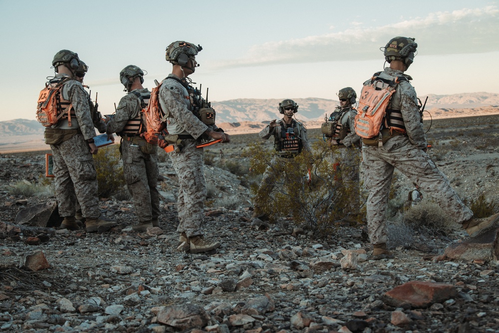 Marines with V28 conduct company attacks during ITX 4-25