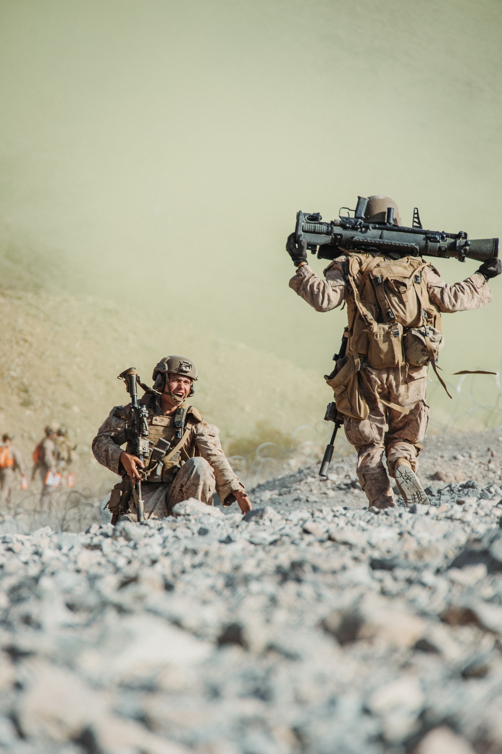 Marines with V28 conduct company attacks during ITX 4-25