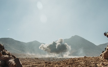 Marines with V28 conduct company attacks during ITX 4-25
