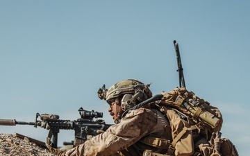 Marines with V28 conduct company attacks during ITX 4-25