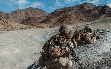 Marines with V28 conduct company attacks during ITX 4-25