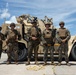 U.S. Marines with 2nd DSB execute external lifts with a JLTV