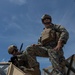 U.S. Marines with 2nd DSB execute external lifts with a JLTV