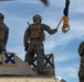 U.S. Marines with 2nd DSB execute external lifts with a JLTV