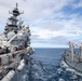Makin Island Fueling at Sea