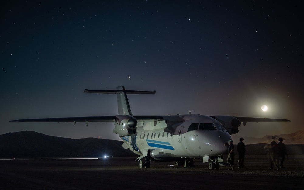 C-146 transports Air Commandos for nighttime ops during EW 25.2