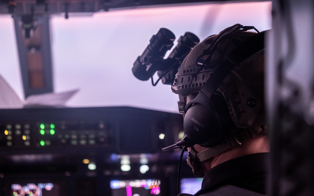 C-146 transports Air Commandos for nighttime ops during EW 25.2
