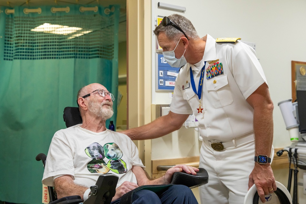 U.S. service members visit veterans during Seattle Fleet Week 2025