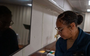 Makin Island Religious Service Underway
