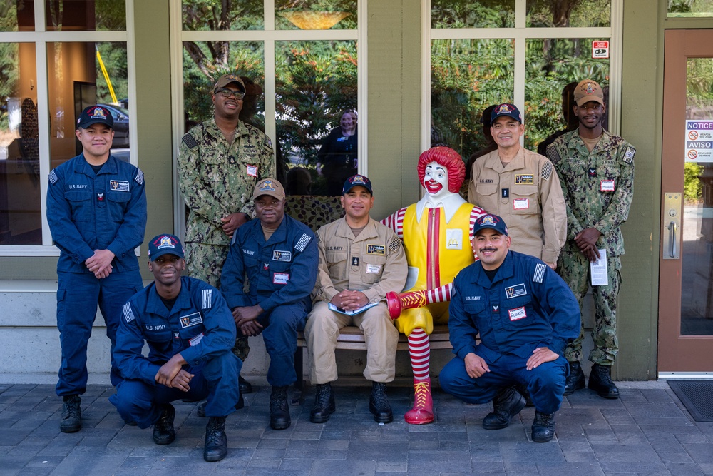Sailors help clean and sanitize Ronald McDonald House during Seattle Fleet Week 2025