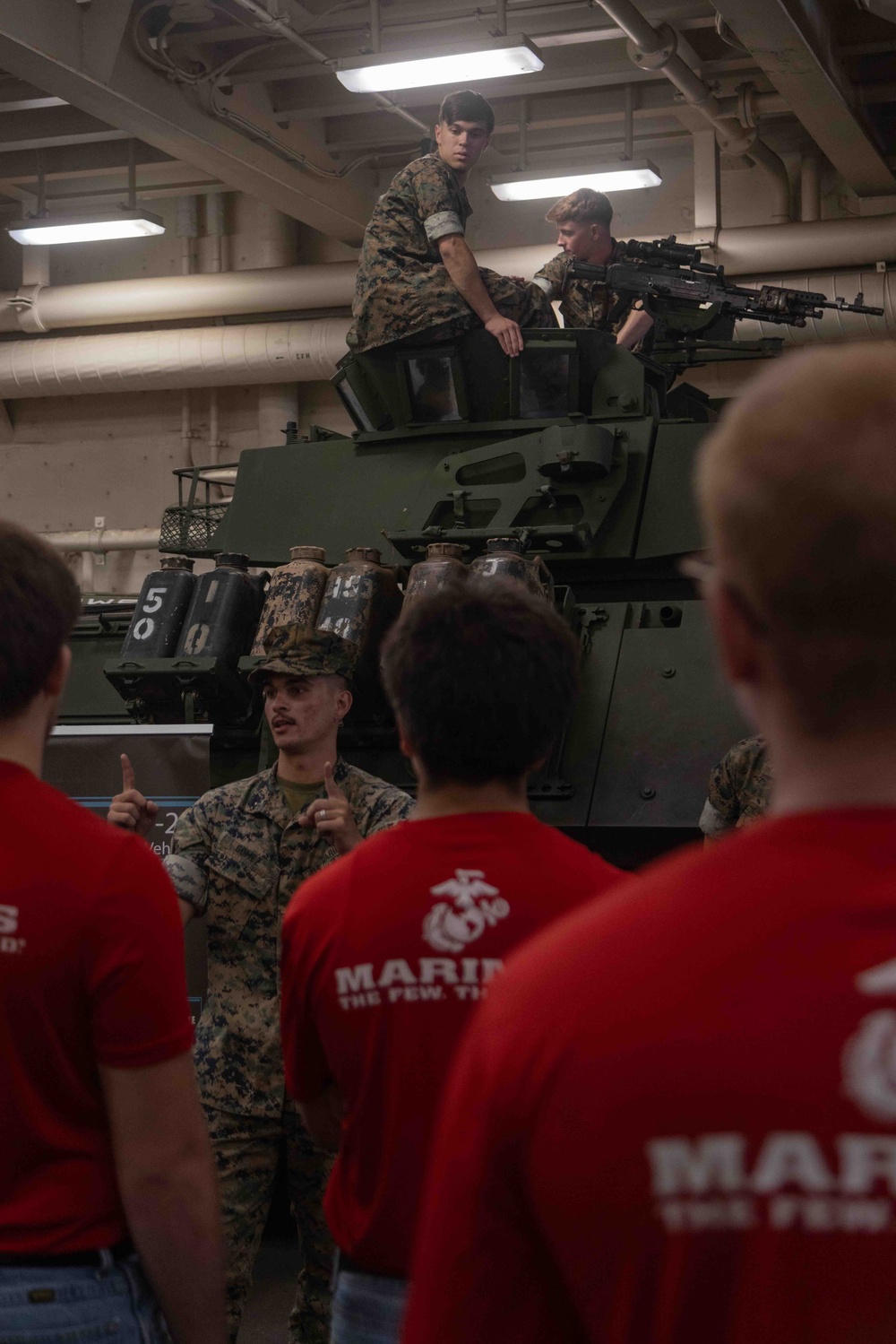 Marines Conduct Static Displays at Seattle Fleet Week