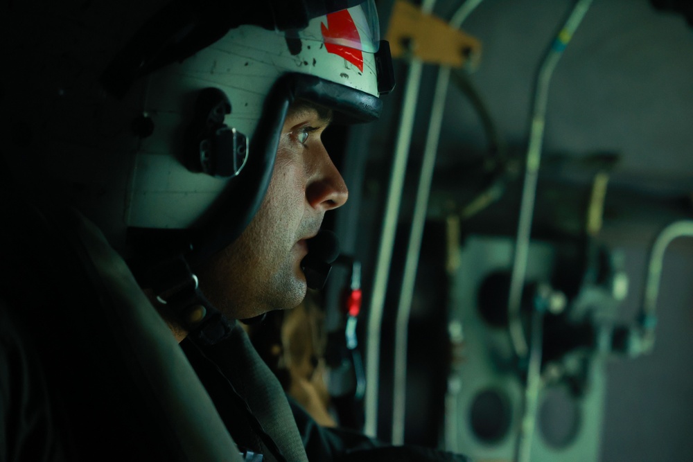 VMM-262 provides close-air support, simulated casualty evacuation
