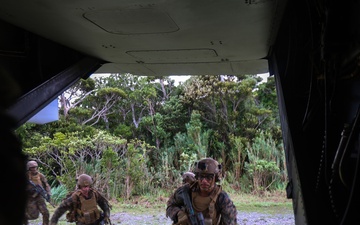 VMM-262 provides close-air support, simulated casualty evacuation