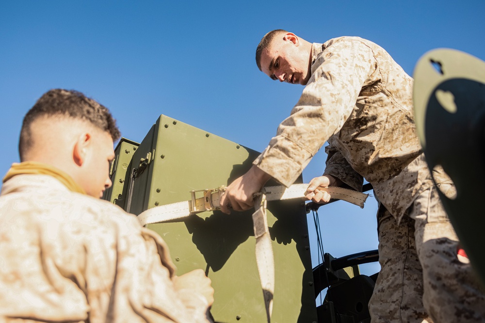 SLTE 4-25: Combat Logistics Battalion-8 Conducts MRADR Airlift