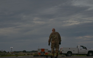 Civil Engineers ensure aircraft land safely during DLE series