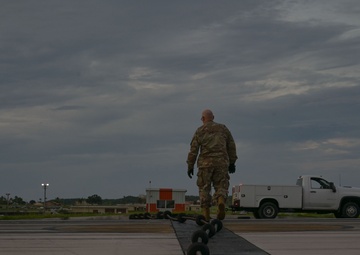 Civil Engineers ensure aircraft land safely during DLE series